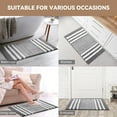thumbnail image 7 of Bathroom Rug, 20"x32" Extra Soft Microfiber Non Slip Bath, Water Super Absorbent Thick Bath Rugs, Machine Washable Quick Dry Small Bathroom Carpet for Shower Floor, Shower and Tub Gray, 7 of 7