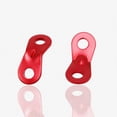 thumbnail image 3 of FONDOTIN 12Pcs Aluminium Rope Guyline Fastener Red for Tent and Awning Outdoor Use, 3 of 8