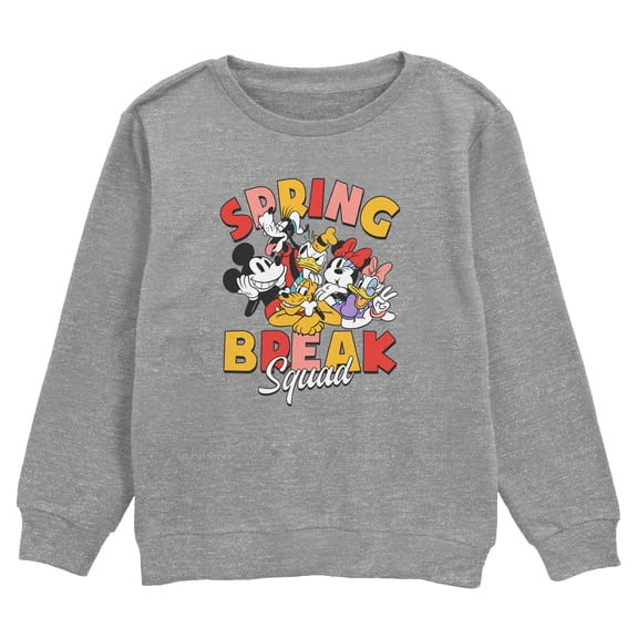 Boy's Mickey & Friends Spring Break Squad Sweatshirt