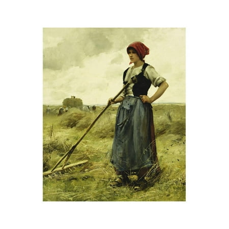 Harvest Time, 1890 Print Wall Art By Julien Dupre