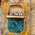 thumbnail image 4 of Tin Of Sardines Hanging Ornament, Charming Little Tin Of Sardines, Mini Tin Of Sardines D, 4 of 5
