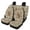 Deer Camo Bow, variant on HUISEFOR 4 Pcs Camo Duck Car Seat Cover Full Set Elastic Polyester Breathable, Soft Easy to Installation, Front and Back Split Bench Protector, Universal Fit for Cars SUV