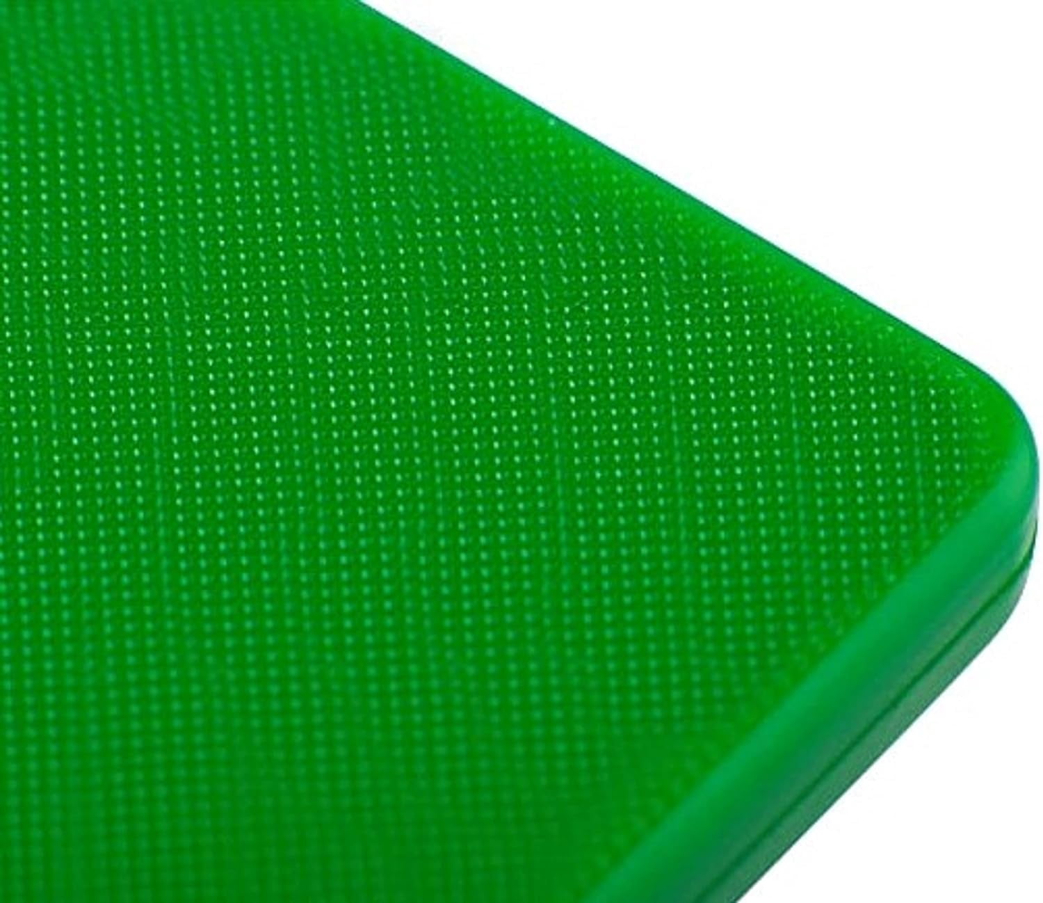 TrueCraftware- 18" X 12" X 1/2” Plastic Cutting Board for Kitchen Green Color- Plastic Commercial Chopping Board Anti Slip Surface Chopping Food Cutting Mat for Meat Vegetables