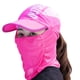thumbnail image 1 of Naiovety Sombrero de protección de 360 ​​grados, gorra de protección solar plana para el cuello de la cara, sombrero a prueba de viento para Deportes acuáticos Rosa roja Naiovety OD2671-04B, 1 of 6