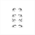 thumbnail image 2 of Halloween Party Cosmetic Eyeliner Sticker Eye Makeup Temporary Tattoos, 2 of 2