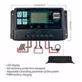 thumbnail image 6 of MPPT PWM 10A/20A/30A/40A/100A Auto Solar Charge Controller Dual USB DC Port LCD Display 12V 24V Solar Panel Battery Regulator ,Widely Use, 6 of 6