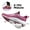 PURPLE, variant on Women's Walking Shoes Slip On Non Slip Running Tennis Breathable Lightweight Comfortable Athletic Gym Workout Sneakers