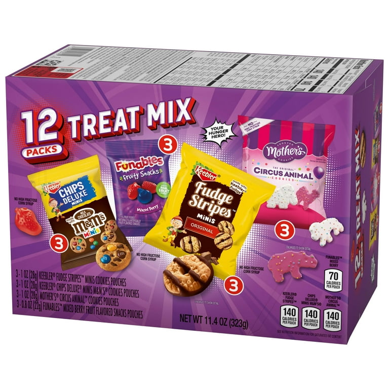 Back to School Keebler Sweet Treats Caddy Pack, Variety Pack, 11.4 oz, 12  Ct 