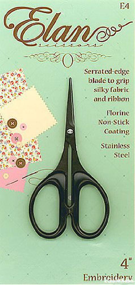 4in Serrated Embroidery Scissors - Elan