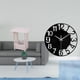 thumbnail image 2 of Mesilla de noche,Mesa auxiliar,mesa de centro,mesa esquinera,mesilla de noche,Reloj de pared grande,Reloj de pared acrílico silencioso y moderno,Reloj de pared grande para, 2 of 8