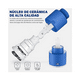 thumbnail image 4 of Llave mezcladora Belug brillante plata, 4 of 5