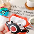 thumbnail image 3 of Funda de silicona para AirPods de 3ª generación, 3D Cute Kawaii Anime Fashion Funny Cool Funda protectora para Apple Airpod con llavero, para hombres/adolescentes/niños (Charizard), 3 of 5