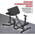 thumbnail image 4 of YUSAZENS Multi Functional Carbon Steel Preacher Curl Bench Full Black Home Gym Arm Biceps Strength Training Workout Stool, 4 of 8