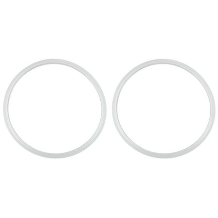 

2X Seal Sealing Ring for Pressure Cookers 22 cm Inside Diameter White