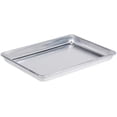 thumbnail image 5 of Set of 6 - Truecraftware 9" x 13" Aluminium Commercial Baker's 1/4 Size Sheets, Baking Trays, 5 of 7