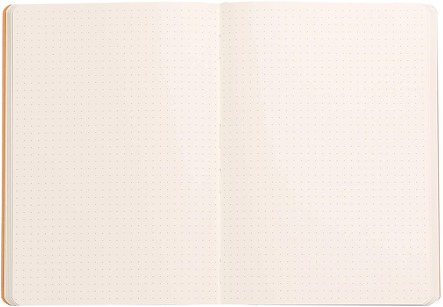 Rhodiarama Soft Cover Notebook – 80 Dots Sheets – 8 x 8 ¼ - Chocolate Cover