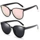 thumbnail image 1 of Gafas de Sol Polarizadas Dollger Grandes Estilo Ojo de Gato Negro + Rosa 2 piezas, 1 of 7