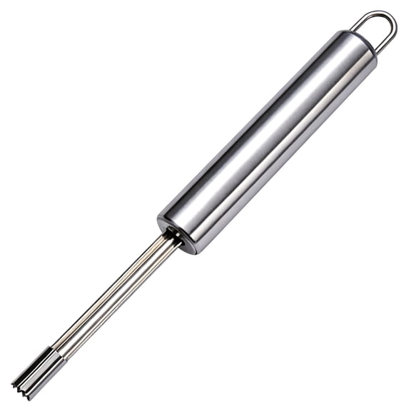 1 Pc Apple Corer Tool, Multi-Function Core Remover, Heavy Duty Stainless Steel Fruit Vegetable Core Extractor, Ergonomic Handle, Sharp Serrated Blade, for Pear, Cherry, Jujube and Apple, 7.76 Inch