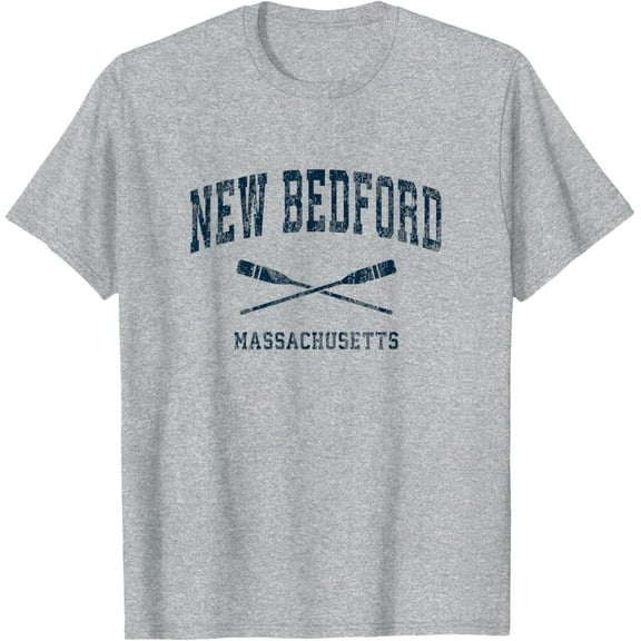 Simple Fit New Bedford Massachusetts Vintage Nautical Paddles Sports Oa T-Shirt All Size S-5XL