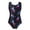 Black, variant on YONGHS Kids Girls One Piece Printed Gymnastics Leotard Bodysuit Swimsuit Swimwear Bikini Colorful Leopard 12