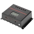 thumbnail image 2 of Controlador de carga solar PWM 60A Controlador regulador de panel solar DC12V/24V, 2 of 14