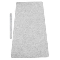 PENIKOKO Non Slip Office Desk Pad Felt Mat Light Grey 1Pack 23.6x11.8x0.16In