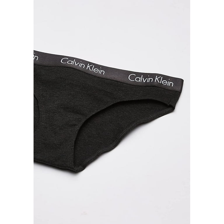 BuyInvite  Calvin Klein Underwear Calvin Klein Womens Motive Cotton Thong  3Pack Charcoal Heather Black