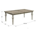 thumbnail image 3 of Wallace & Bay Butterfly Leaf Dining Table with Self-Storing Butterfly Extension Legs, 3 of 3