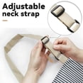 thumbnail image 4 of Delantal de cocina de 2 piezas con babero ajustable, delantal de chef suave con bolsillos dobles para hombres y mujeres, 4 of 7