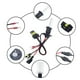 thumbnail image 1 of Lámpara de bombillas de xenón HID perfecl 3600LM 55W con balastro 6000K, 1 of 8