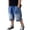 Blue, variant on Y2K Hip Hop Jorts for Teen Boys, Baggy Loose Fit Jean Shorts with Elastic Waist Pull On Denim Casual Wear (Light Blue, 15-16 Years)