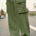 thumbnail image 5 of Men's Summer Thin Embroidery Wide Leg Casual Pants Traditional Tang Suit Large Size Loose Nine Trousers, 5 of 9