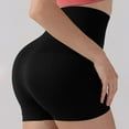 thumbnail image 3 of FAIWAD Workout Shorts Women Seamless High Waisted Athletic Yoga Shorts Scrunch Butt Lifting Running Gym Tights, 3 of 6