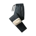 thumbnail image 3 of Mepaouo Fleece Waterproof Pants for Women Men Winter Warm Outdoor Snow Sweatpants Sizes M-5X, 3 of 6