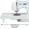 thumbnail image 6 of Brother Computerized Sewing Machine, CS7000i, 70 Built-in stitches, 10 Sewing Feet, Wide table, Hard Case and Auto Needle Threader, 6 of 9