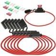 thumbnail image 2 of MasteelfCA 1 Set In Line Fuse Holder Fuse Tap Automotive Fuse Adapter With Standard Fuse, 2 of 8