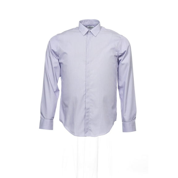 Calvin Klein Steel Light Purple Dress Shirt Button Down , Size 17