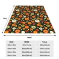 thumbnail image 3 of Fotbe Harvest Pumpkins Manta de Franela Acolchonada con Estampado, Súper Suave y Esponjosa, Extra Grande para Sofá, Cama, Uso Todo el Año-60"x50", 3 of 7