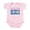 Petal Pink, variant on CafePress - South Beach Infant Bodysuit - Baby Light Bodysuit, Size Newborn - 24 Months
