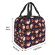 thumbnail image 3 of Easygdp Turkey And Thanksgiving Bolsa Térmica Premium - Tela Oxford Impermeable, Gran Capacidad, Bolsillo Frontal, Unisex para Trabajo, Escuela, Actividades al Aire Libre y Picnics, 3 of 8