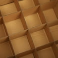 thumbnail image 2 of LEEYNEERExpress Corrugated Board Box Packaging Multi Grid Shipping Delivery Box 2pcs Set, 2 of 5