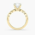 thumbnail image 3 of 1ct-2.5ct Amore Vintage Engagement CVD Lab Grown Diamond Ring in 14K Yellow Gold, 3 of 6