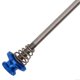 thumbnail image 2 of Titanium Alloy Folding Wheel Set for Mountain Bike, Quick Release Lever, Titanium Stem, Blue, 2 of 4