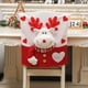 thumbnail image 1 of Doll Chair Cover Santa Table Stool Chair Back Fabric Decorations 3D, Santa Claus Table Chair Cover Stool Chair Back Cover, Christmas Fabric Decorations, Table Stool Chair Back Cover, for, 1 of 8