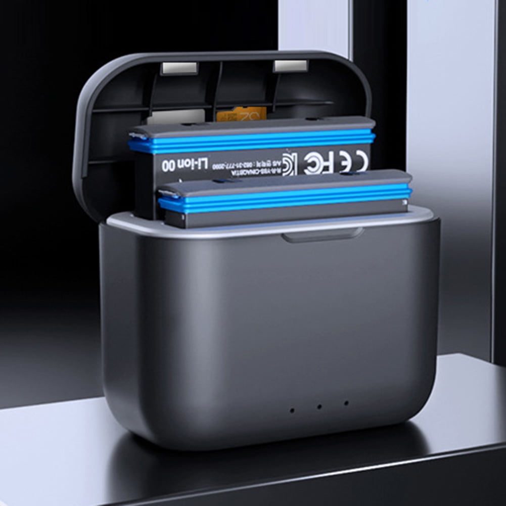 Xewsqmlo Portable Charge Box USB Type C Battery Charger Case Mini for