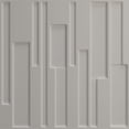 thumbnail image 5 of Ekena Millwork 19 5/8"W x 19 5/8"H Wigan EnduraWall Decorative 3D Wall Panel, Universal Aged Metallic Weathered Steel (12-Pack for 32.04 Sq. Ft.), 5 of 6