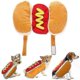 thumbnail image 2 of Pet Funny Costume Clothes Hot Dog Dress up Cute Cat Puppy Outfit For Small Medium Dogs Dachshund Halloween Party Cosplay Gift w, 2 of 5