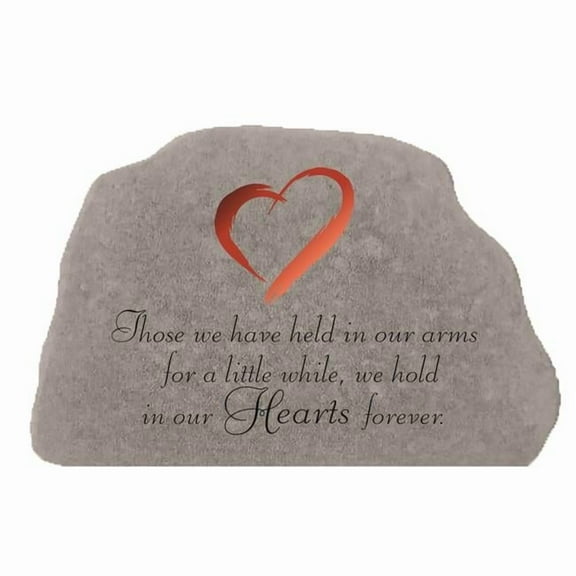 Kay Berry 22468 6.5 x 4.5 in. Those We Have Held Color Stone with Heart