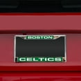 thumbnail image 2 of Boston Basketball Celtic's Chrome Metal Laser Cut License Plate Frame, 2 of 8