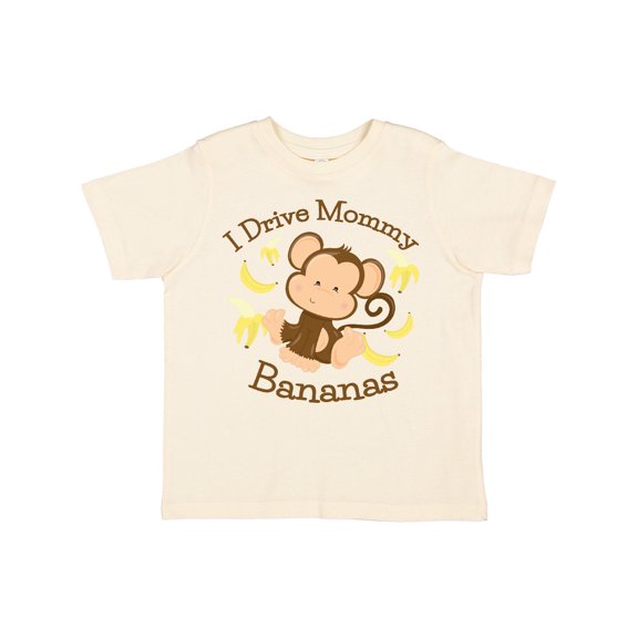 Inktastic I Drive Mommy Bananas Boys or Girls Toddler T-Shirt